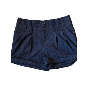 Free‎ People Womens High-Waisted Tweed PaperBag Shorts Size 8